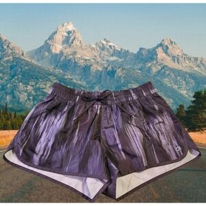 Gap Fit Running Shorts Ikat Gray Size M